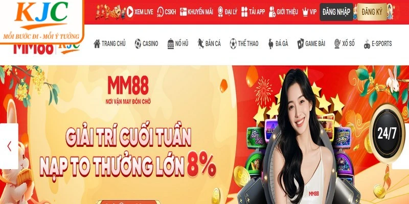 MM88 gia nhập liên minh KJC